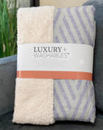 Addison Rugs Geometric Ivory Washable Indoor-Outdoor Rug
