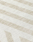 Addison Rugs Geometric Ivory Washable Indoor-Outdoor Rug