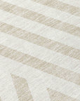 Addison Rugs Geometric Ivory Washable Indoor-Outdoor Rug