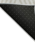 Addison Rugs Geometric Ivory Washable Indoor-Outdoor Rug