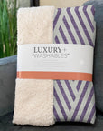 Addison Rugs Geometric Purple Washable Indoor-Outdoor Rug