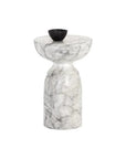 SUNPAN Goya Concrete Outdoor Round End Table