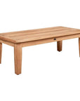 HiTeak Grande Rectangular Teak Outdoor Coffee Table