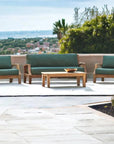 HiTeak Grande Teak Club Chair Sunbrella Cushion