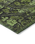 Addison Rugs Haelaris Green Washable Indoor-Outdoor Rug