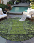 Addison Rugs Haelaris Green Washable Indoor-Outdoor Rug