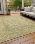 Addison Rugs Haelas Brown Washable Indoor-Outdoor Rug