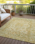 Addison Rugs Haelas Brown Washable Indoor-Outdoor Rug