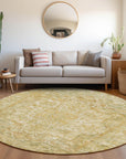 Addison Rugs Haelas Brown Washable Indoor-Outdoor Rug