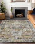 Addison Rugs Haeleth Brown Washable Indoor-Outdoor Rug