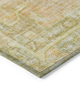 Addison Rugs Haeleth Gold Washable Indoor-Outdoor Rug