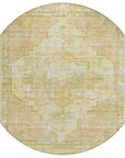 Addison Rugs Haeleth Gold Washable Indoor-Outdoor Rug