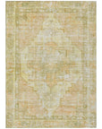 Addison Rugs Haeleth Gold Washable Indoor-Outdoor Rug