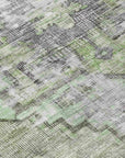 Addison Rugs Haeleth Green Washable Indoor-Outdoor Rug