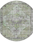 Addison Rugs Haeleth Green Washable Indoor-Outdoor Rug