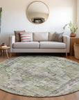 Addison Rugs Haeleth Green Washable Indoor-Outdoor Rug
