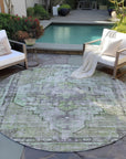 Addison Rugs Haeleth Green Washable Indoor-Outdoor Rug