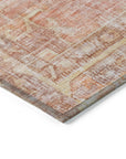 Addison Rugs Haeleth Orange Washable Indoor-Outdoor Rug