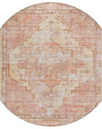 Addison Rugs Haeleth Orange Washable Indoor-Outdoor Rug