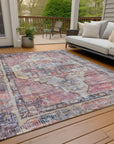 Addison Rugs Haeleth Paprika Washable Indoor-Outdoor Rug