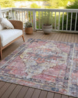 Addison Rugs Haeleth Paprika Washable Indoor-Outdoor Rug