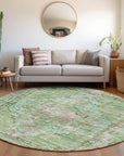Addison Rugs Haelien Aloe Washable Indoor-Outdoor Rug