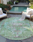 Addison Rugs Haelien Aloe Washable Indoor-Outdoor Rug