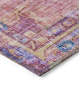Addison Rugs Haelien Pink Washable Indoor-Outdoor Rug