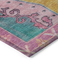 Addison Rugs Haelion Gold Washable Indoor-Outdoor Rug
