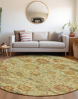 Addison Rugs Haelira Gold Washable Indoor-Outdoor Rug