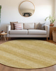 Addison Rugs Haelius Gold Washable Indoor-Outdoor Rug
