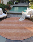 Addison Rugs Haelius Orange Washable Indoor-Outdoor Rug