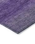 Addison Rugs Haelius Purple Washable Indoor-Outdoor Rug