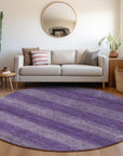 Addison Rugs Haelius Purple Washable Indoor-Outdoor Rug