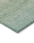 Addison Rugs Haelius Teal Washable Indoor-Outdoor Rug