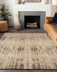 Addison Rugs Haelon Beige Washable Indoor-Outdoor Rug