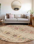 Addison Rugs Haelon Beige Washable Indoor-Outdoor Rug