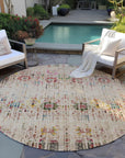 Addison Rugs Haelon Beige Washable Indoor-Outdoor Rug