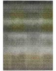 Addison Rugs Haelor Gray Washable Indoor-Outdoor Rug