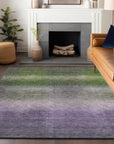 Addison Rugs Haelor Green Washable Indoor-Outdoor Rug