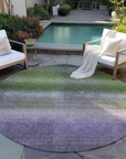 Addison Rugs Haelor Green Washable Indoor-Outdoor Rug