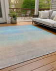 Addison Rugs Haelor Sky Washable Indoor-Outdoor Rug