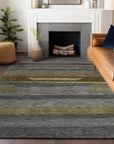 Addison Rugs Haelora Gray Washable Indoor-Outdoor Rug