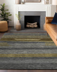 Addison Rugs Haelora Gray Washable Indoor-Outdoor Rug