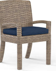 Sunset West Havana Sunbrella Outdoor Dining Armchair 2PC
