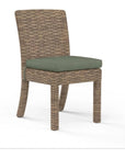 Sunset West Havana Sunbrella Outdoor Dining Chair 2PC