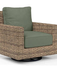 Sunset West Havana Sunbrella Swivel Outdoor Rocker
