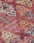 LOOMLAN Rugs Helissa Orange Washable Indoor-Outdoor Rug