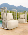 Zuo Modern Hudu Olefin Fabric Outdoor Accent Chair