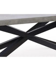 Hunter Reinforced Concrete Rectangular Dining Table-Outdoor Dining Tables-Urbia-LOOMLAN